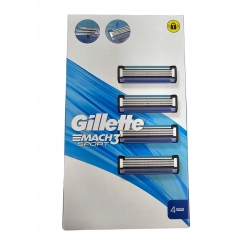 Gillette Mach 3 SPORT 4szt w Wkłady do maszynek ORYGINAŁ