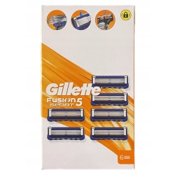 Wkład do maszynki Gillette FUSION5 SPORT 6 szt