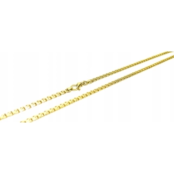 Łańcuszek naszyjnik GARIBALDI 50cm 14kt NOWA