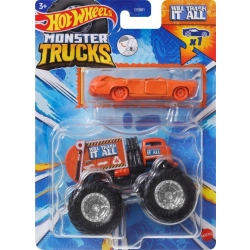 WILL TRASH IT ALL + Autko Truck Hot Wheels Samochodzik 1:64 Monster Trucks