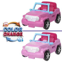 Barbie Mini BarbieLand Terenówka Zabawka auto i mini lalka Zestaw 4+ HYF43