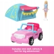 Barbie Mini BarbieLand Terenówka Zabawka auto i mini lalka Zestaw 4+ HYF43