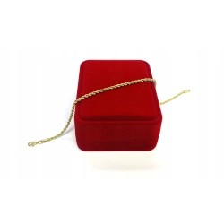 Bransoletka KORDEL 19,5cm 14kt NOWA