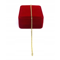 Bransoletka KORDEL 19,5cm 14kt NOWA