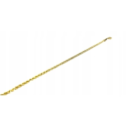 Bransoletka KORDEL 19,5cm 14kt NOWA