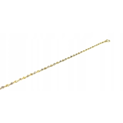 Bransoletka SINGAPUR 19cm 14kt NOWA