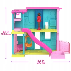 Barbie Mini BarbieLand Mini domek dla lalek i mini lalka Zestaw HYF44 HYF46