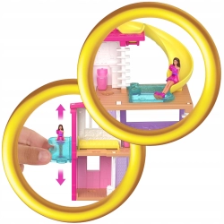 Barbie Mini BarbieLand Mini domek dla lalek i mini lalka Zestaw HYF44 HYF47
