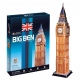 Cubic Fun Puzzle 3D Big Ben 47 elementów