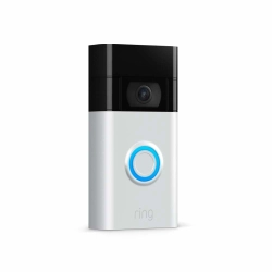 Dzwonek bezprzewodowy Ring Video Doorbell 2nd Gen Satin Nickel