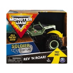 Monster Jam auto warczące opony soldier fortune