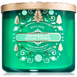 Bath & Body Works Peppermint Sugar Cookie świeczka zapachowa 411 g