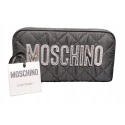 Portfel damski Moschino Couture! czarny, 2B8103