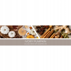 Świeca Tumbler Ivory Pumpkin Goose Creek Candle