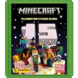 Saszetka z 5 naklejkami Panini Minecraft