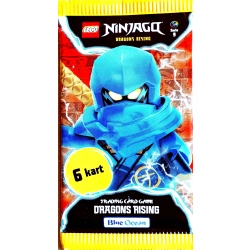 KARTY LEGO NINJAGO seria 9 DRAGONS RISING 1 / 2024 saszetka 6 kart