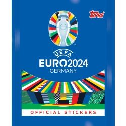 Topps UEFA EURO 2024 Saszetka 6 Naklejki