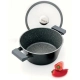 Garnek z pokrywką DUKA Gota Cook 1213293 3,1L 24cm Indukcja Zmywarka Gaz