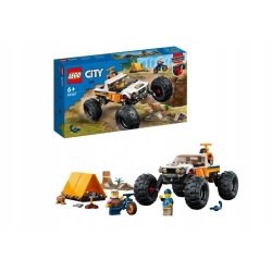 LEGO City Samochód Terenowy Biwak + namiot rowery 60387