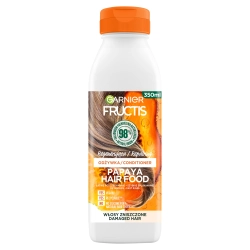 Garnier Fructis Papaya Hair Food odżywka do włosów zniszczonych 350ml