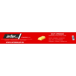 Złota zawieszka krzyż kotwica serce PR.585 W:1,78gr InterSKLEP