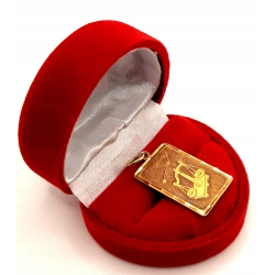 Złota zawieszka znak zodiaku Waga PR.333 W:2,58gr InterSKLEP