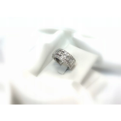 Pierścionek złoty obrączka brylanty 18kt 2,78ct