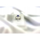 Pierścionek białe złoto 18kt brylanty 0,20ct tanzanit 0,46ct