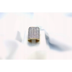 Pierścionek złoto 18kt brylanty 3,5ct