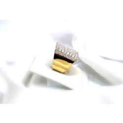 Pierścionek złoto 18kt brylanty 3,5ct