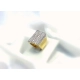 Pierścionek złoto 18kt brylanty 3,5ct