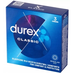 DUREX CLASSIC PREZERWATYWY 3 SZTUKI