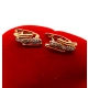 Złote kolczyki z Diamentami 0,18ct PR.585 W:1,94gr InterSKLEP