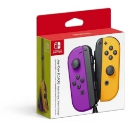 NINTENDO JOY-CON PAIR - NEON FIOLETOWY I NEON POMARAŃCZOWY (SWITCH)