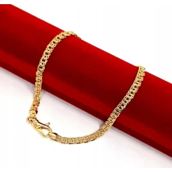 Złota bransoletka Garibaldi NOWA PR.585 W:6,57gr Dł.21cm