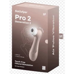 Bezdotykowy stymulator łechtaczki Satisfyer Pro 2 różowy