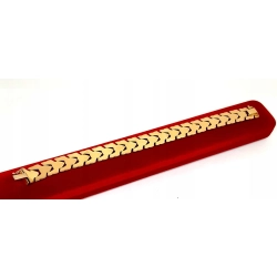 Złota bransoletka Szeroka PR.585 W:13gr Dł.19cm