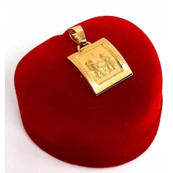 Złota zawieszka znak zodiaku Bliźnięta NOWA PR.585 W:1,33gr