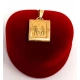 Złota zawieszka znak zodiaku Bliźnięta NOWA PR.585 W:1,33gr