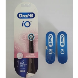 Końcówki do szczoteczki Oral-B iO Sanfte Reinigung czarne 2 szt.