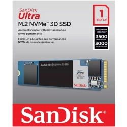 Dysk SSD Sandisk Ultra wewnętrzny M.2 NVMe 3D (1TB)