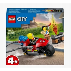 LEGO City Straż Pożarna 60410 Strażacki Motocykl Ratunkowy Motor Łatwe 4+