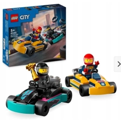 LEGO City 60400 Gokarty i kierowcy wyścigowi