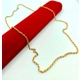 Złoty łańcuszek męski Ankier Pr.585 W:20,09gr Dł.69cm