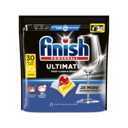 Kapsułki do zmywarki Finish Powerball Quantum Ultimate cytrynowe 30 szt