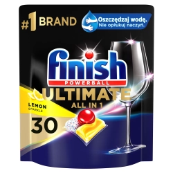 Kapsułki do zmywarki Finish Powerball Quantum Ultimate cytrynowe 30 szt