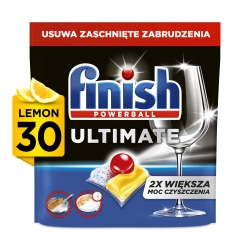 Kapsułki do zmywarki Finish Powerball Quantum Ultimate cytrynowe 30 szt
