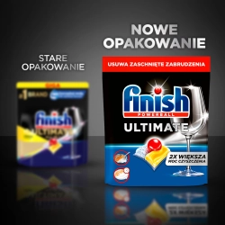 Kapsułki do zmywarki Finish Powerball Quantum Ultimate cytrynowe 30 szt