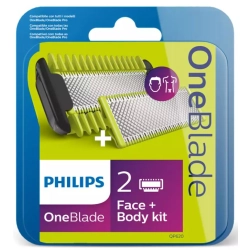 Zestaw wkładów do golarek Philips OneBlade Face + Body QP620/50
