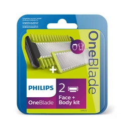Zestaw wkładów do golarek Philips OneBlade Face + Body QP620/50